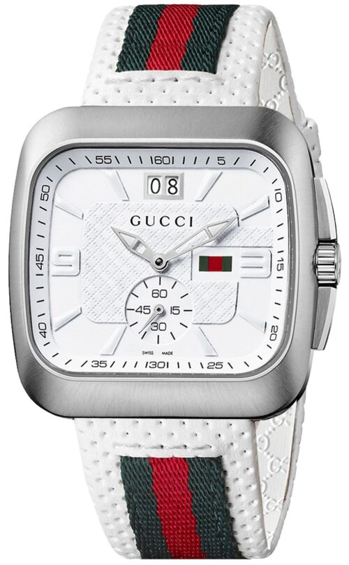 Gucci Coupe Green & Red Stripe Watch 40mm